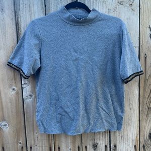 Zara: gray shirt